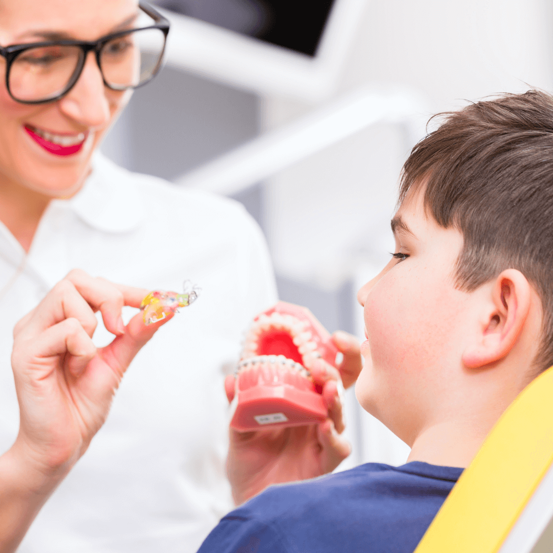 דוגמא ליישור שיניים לילדים 